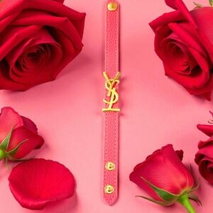 Hot Pink Strap Bracelet